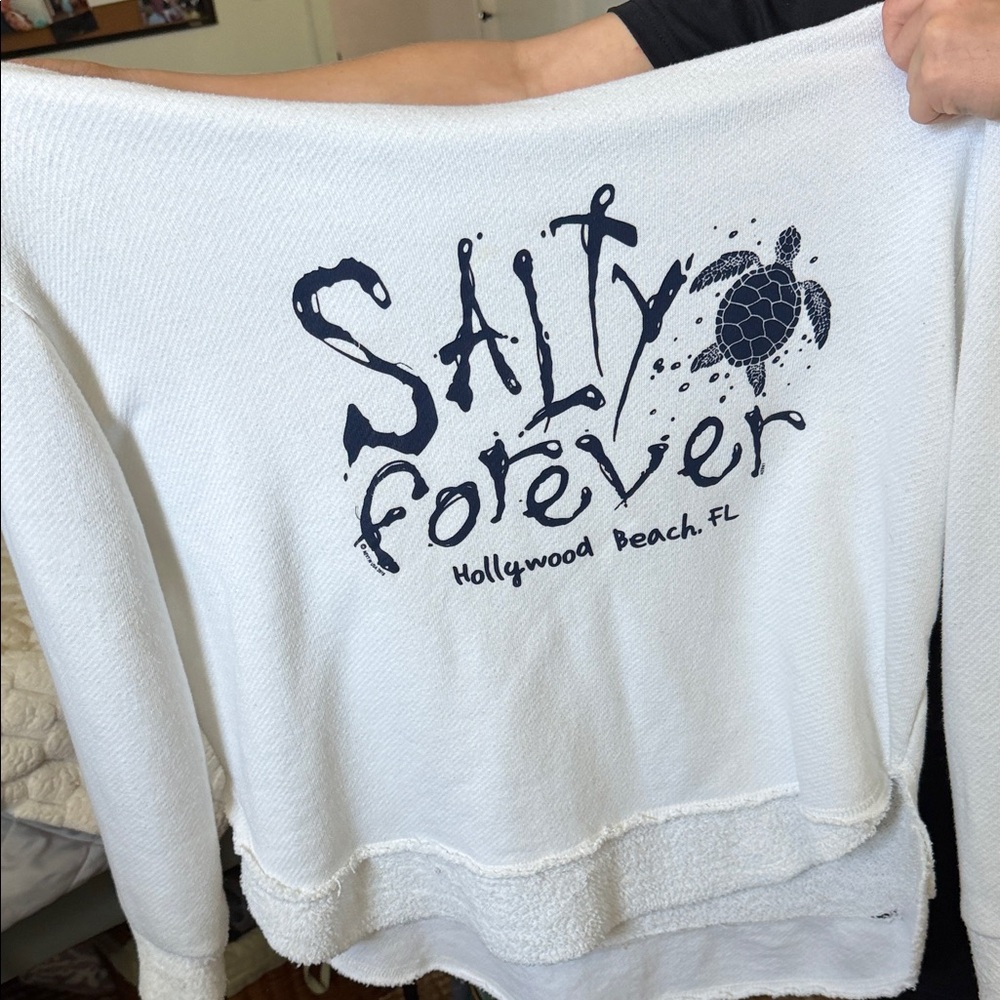 Forever 21 White Off-the-Shoulder Sweater